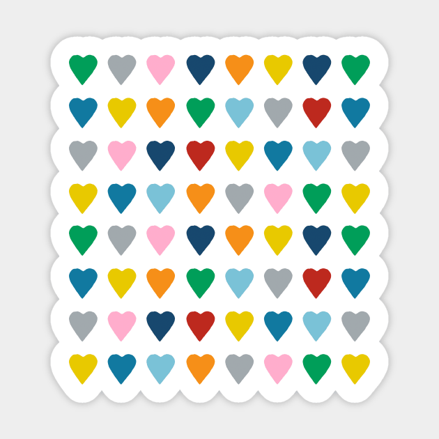 Rainbow Hearts Sticker by ProjectM